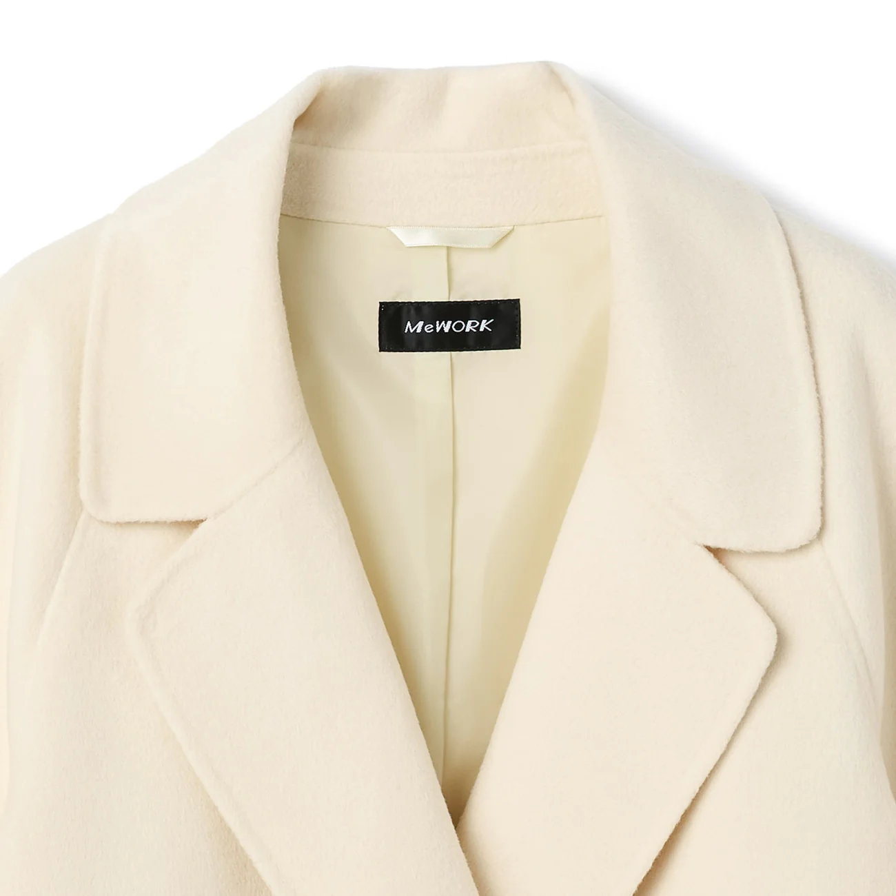 Double-Face Wool Blend Coat - Image 20