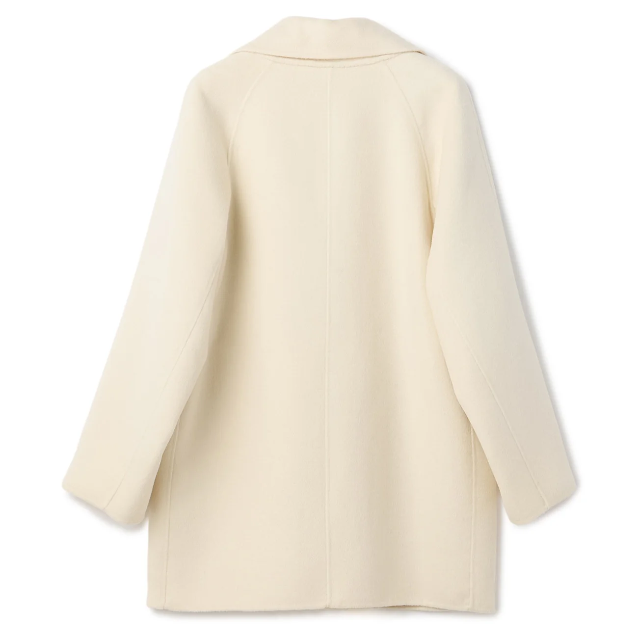 Double-Face Wool Blend Coat - Image 21