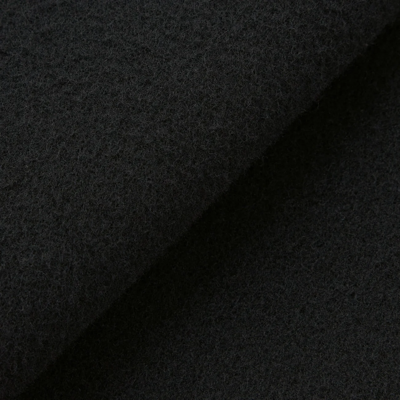 Japanese Fabric Double Breasted Wool Chester Coat - Black - Image 11