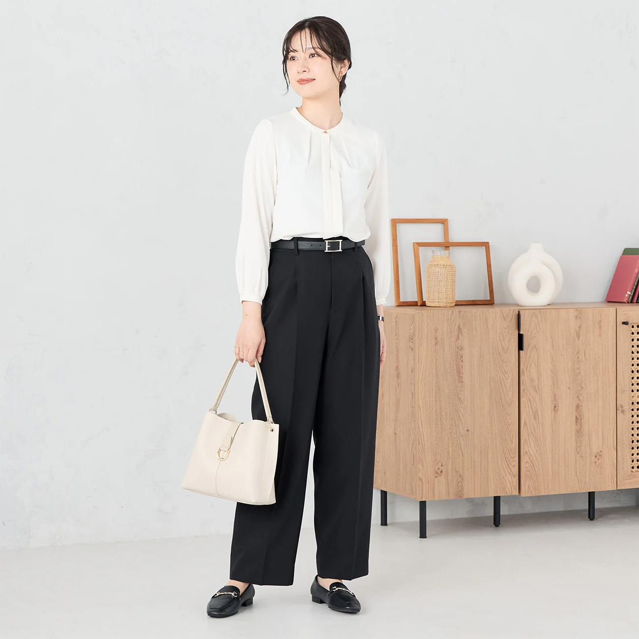 2-Way Handbag with Shoulder Strap - Image 18
