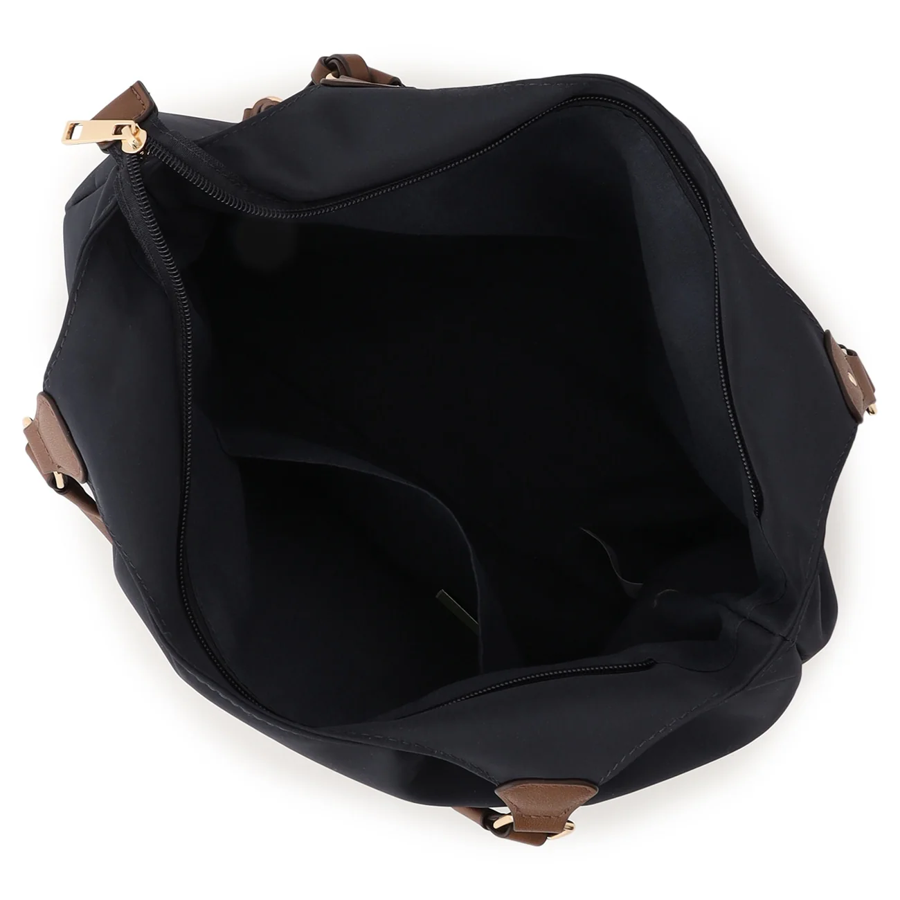 Lightweight ２-Tone Tote Bag with Accessory - Image 8