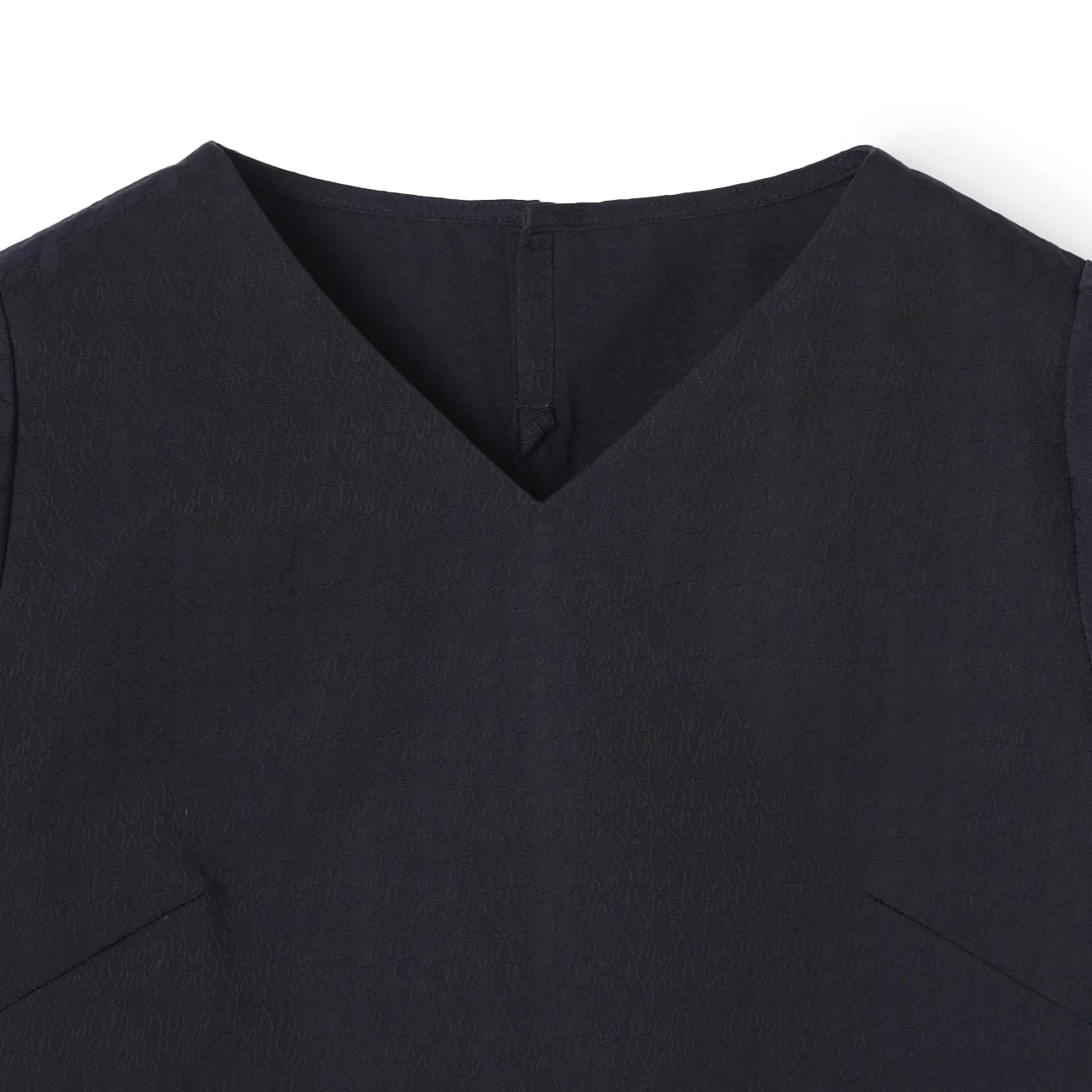 Peplum Blouse - Navy - Image 6