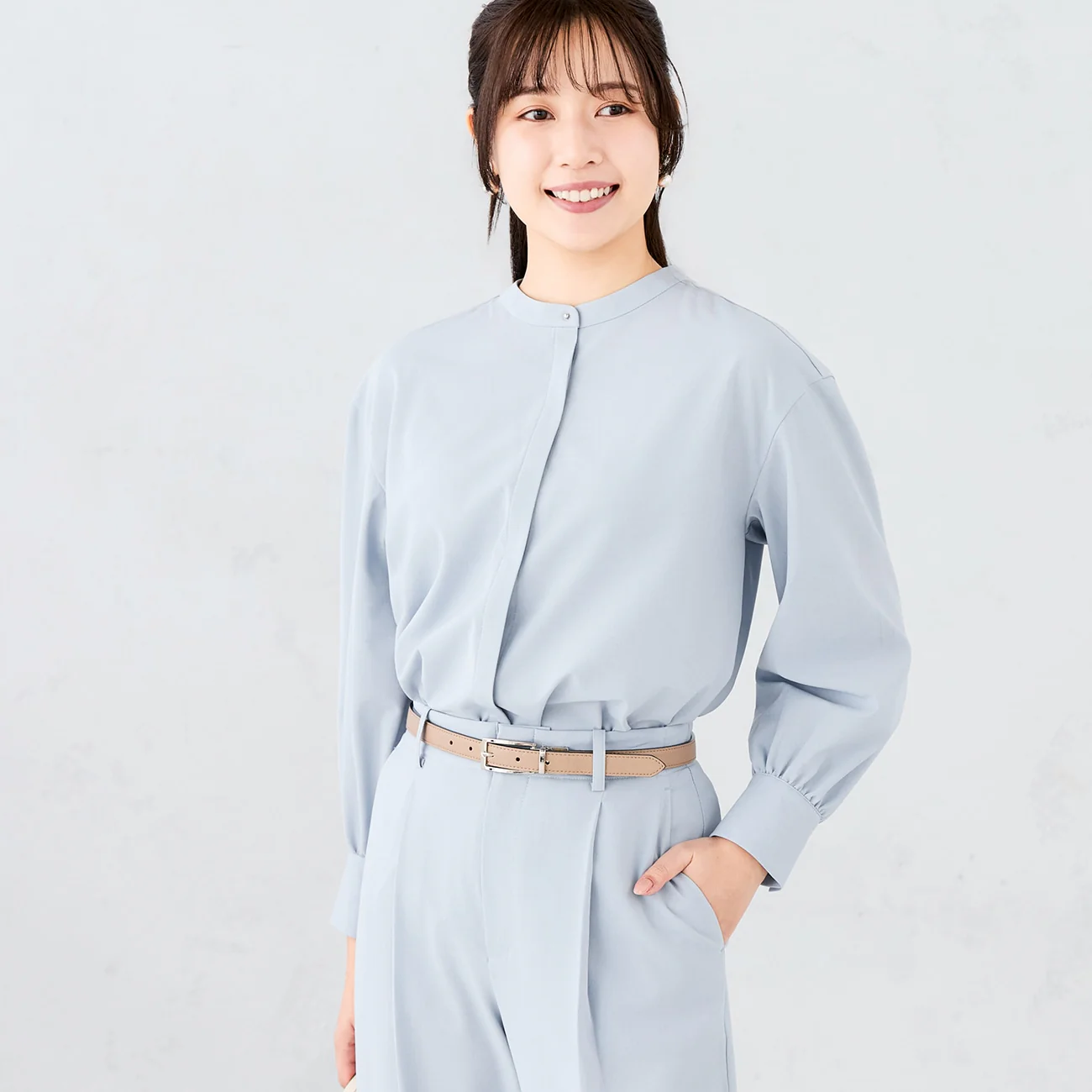 2-Way Bow Tie Blouse - Image 5