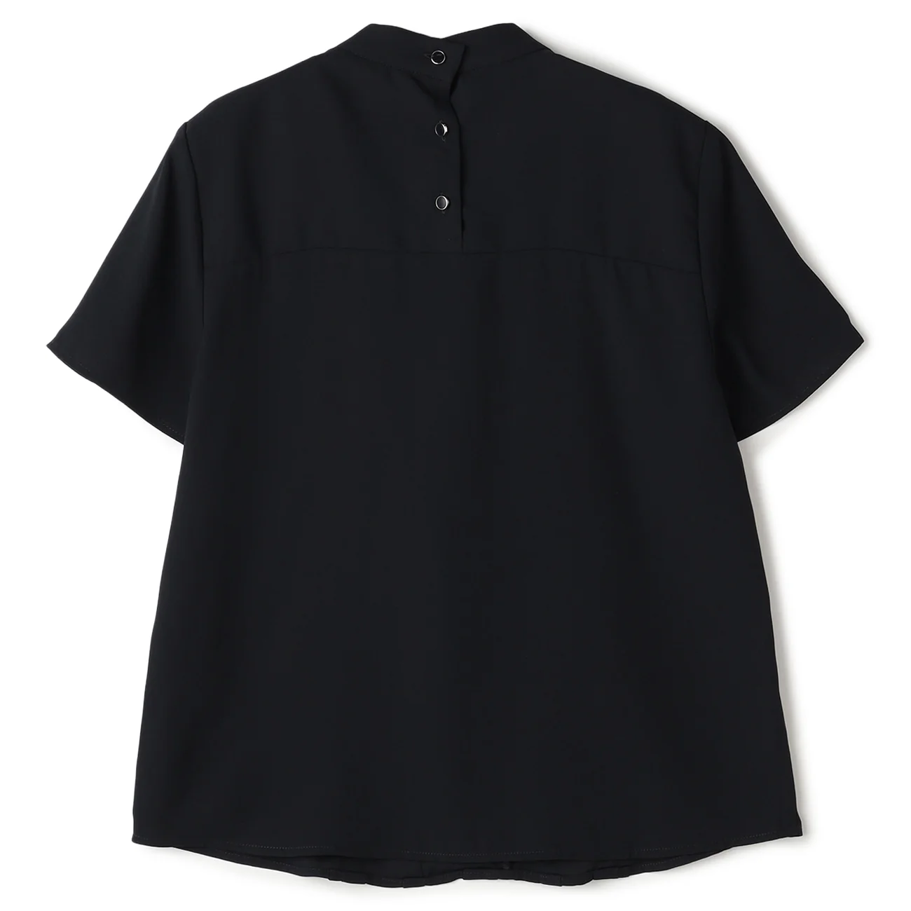 Short Sleeve Bow Tie Blouse - Image 8