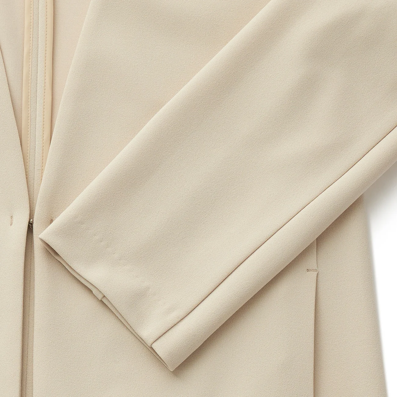 Pajama SUITS Georgette Jersey Collarless Jacket - Image 22
