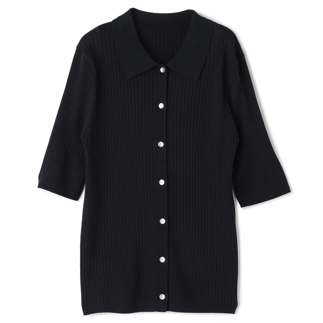 Washable Cool Touch Short Sleeve Knit Polo - Image 6