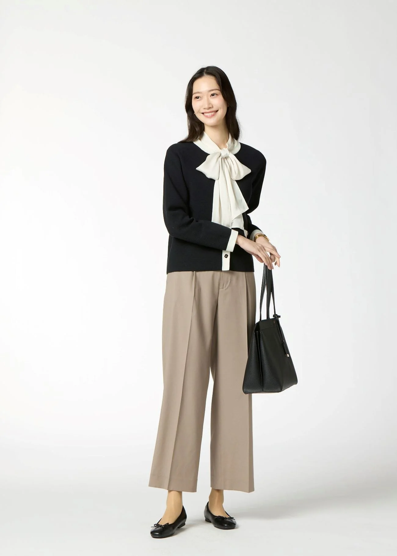 Color Block Knit Jacket - Image 3