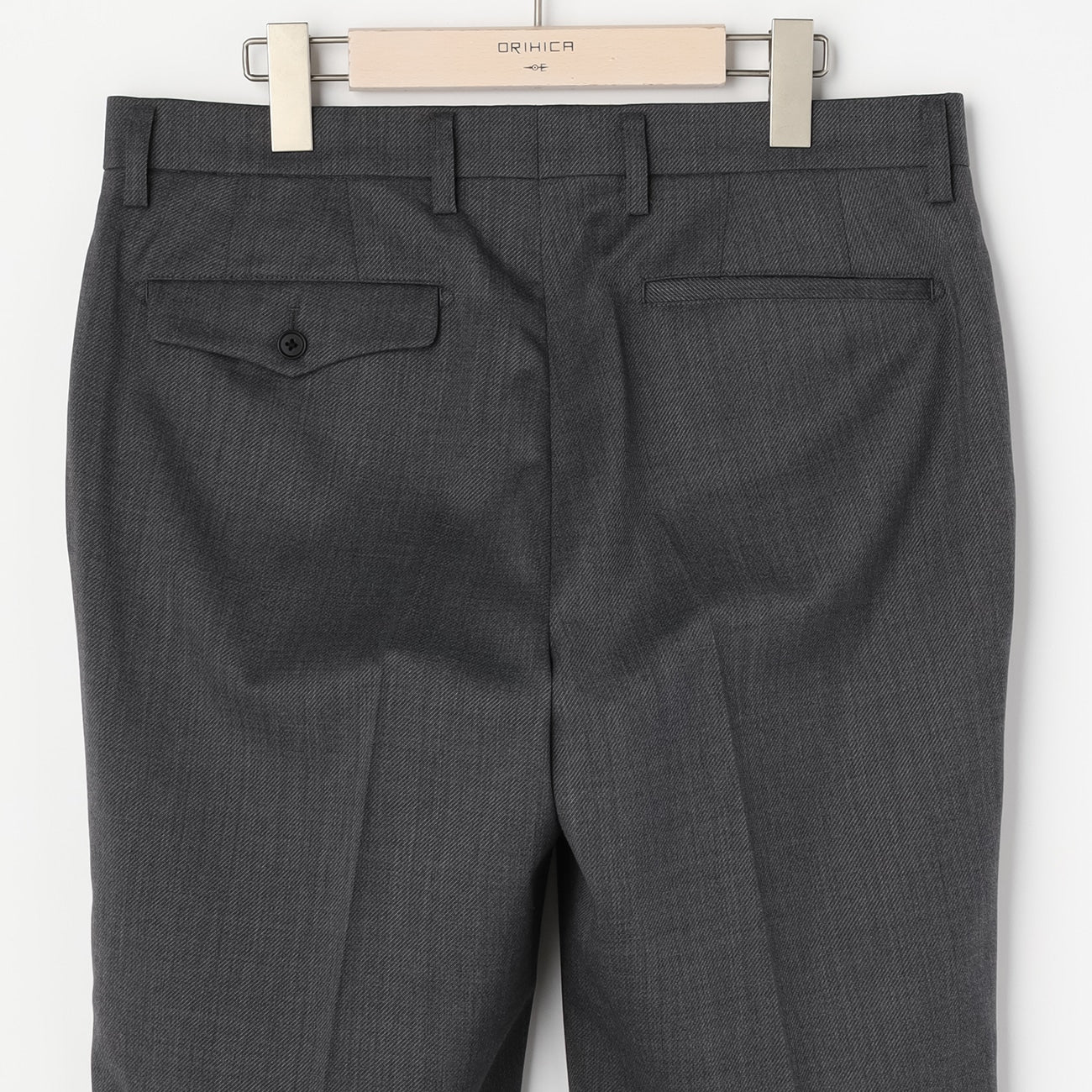 Wool Blend Kersey Suit - Medium Gray - Image 10