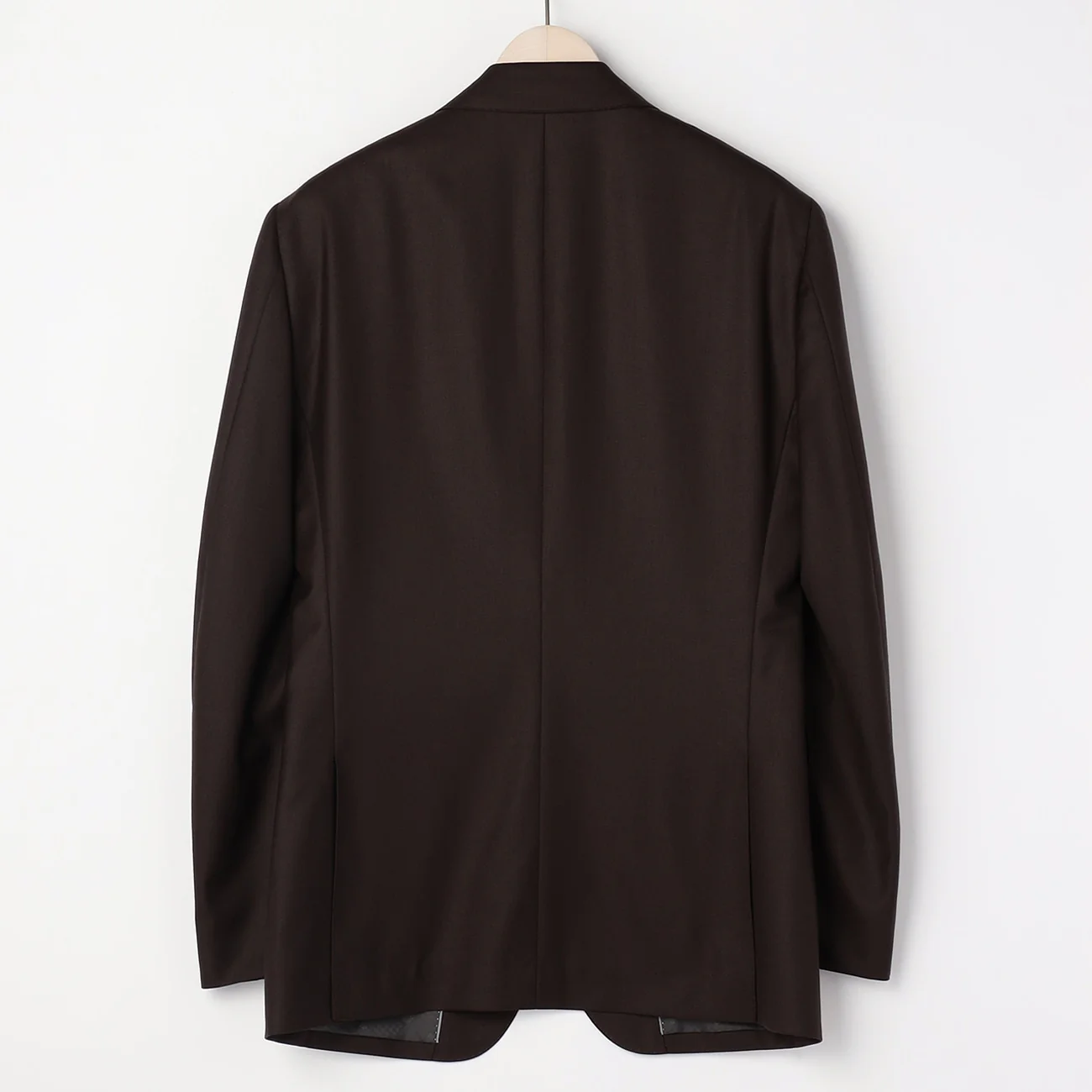 LUXE Line Super 140's Wool Suit - Brown - Image 2