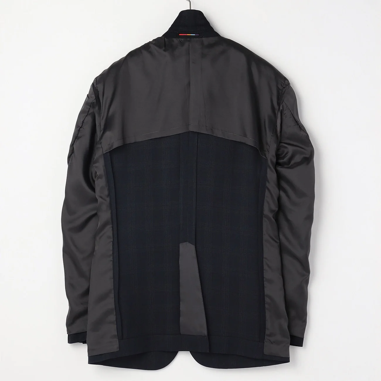 Washable Check Suit - Navy - Image 7