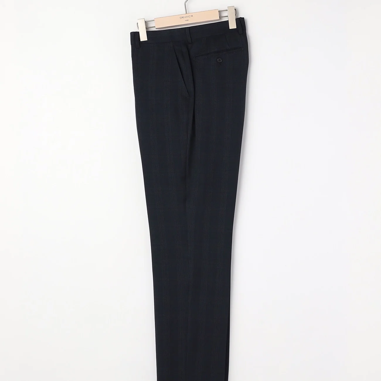 Washable Check Suit - Navy - Image 8