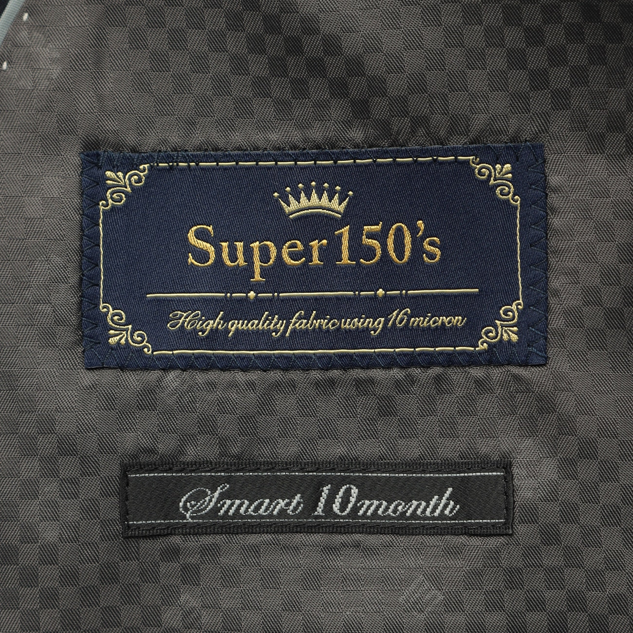 LUXE Line Super 150's 2-Button Suit - Navy - Image 13