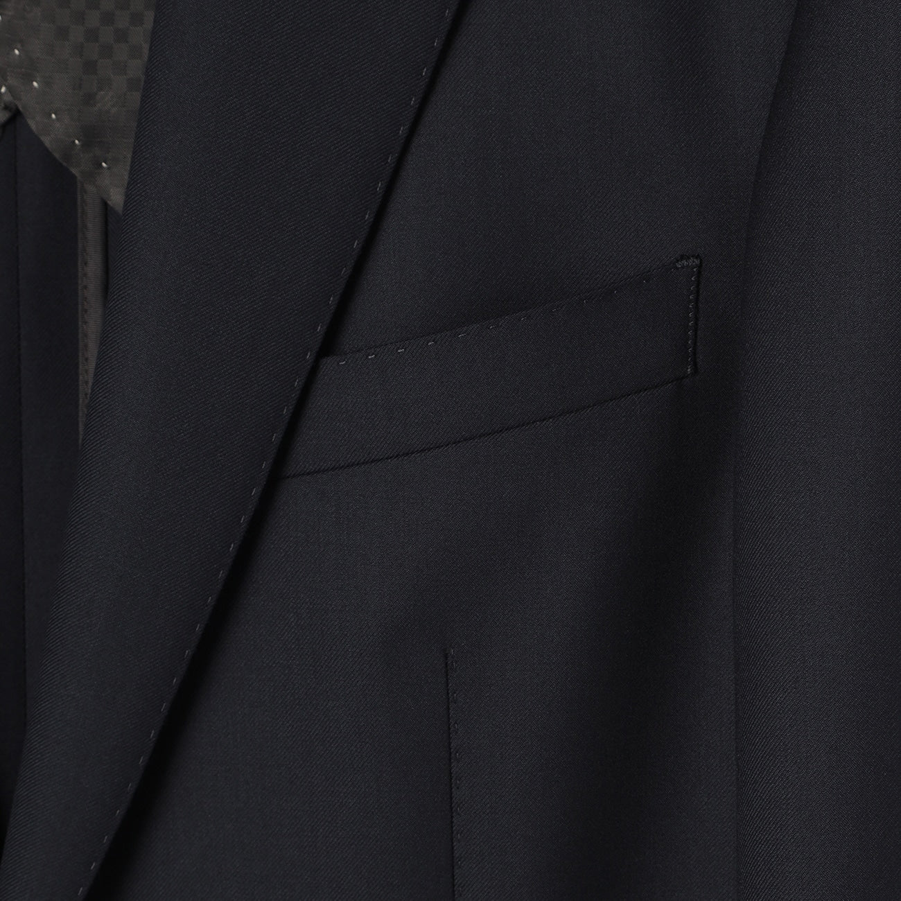 LUXE Line Super 150's 2-Button Suit - Navy - Image 3