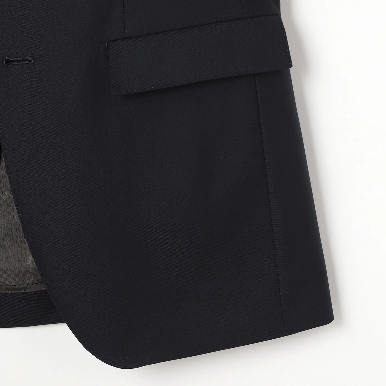 LUXE Line Super 150's 2-Button Suit - Navy - Image 5
