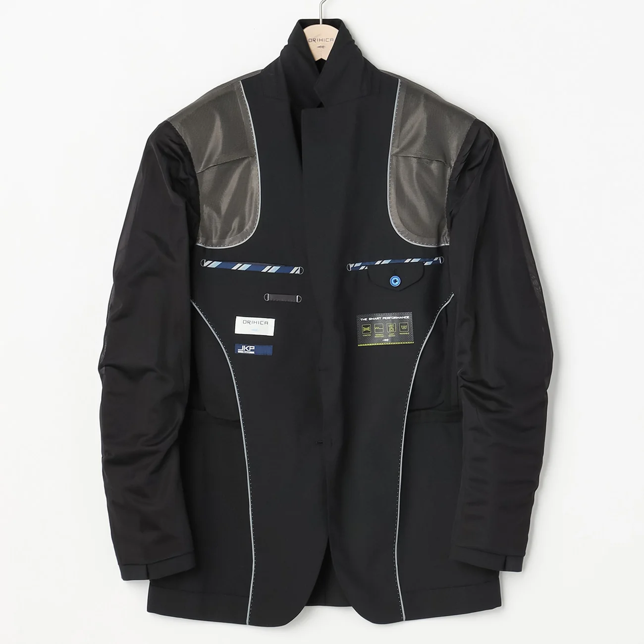 High Breathability Suit with Side Adjusters - Black - Image 6