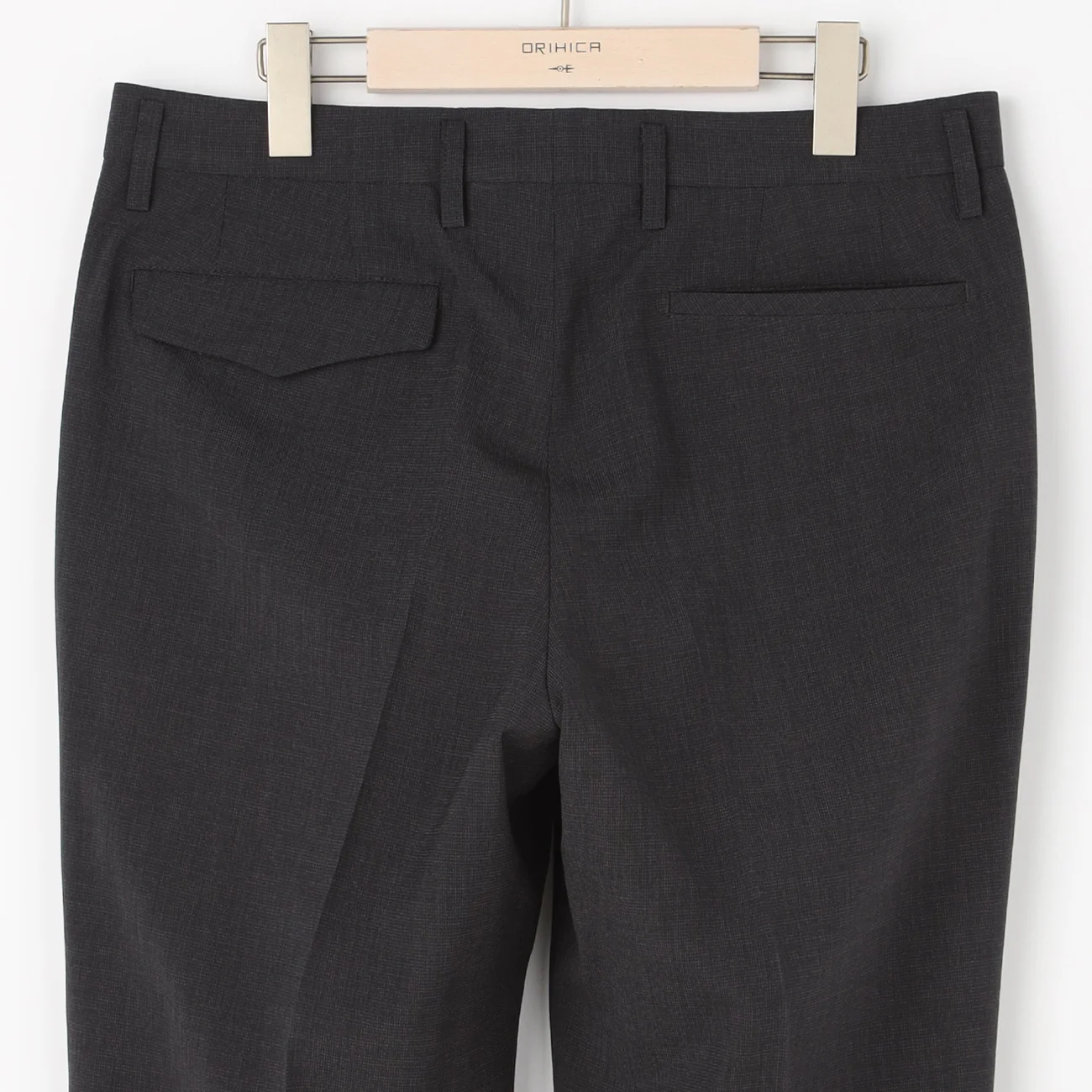 Two-pants High Breathability Houndstooth Suit - Medium Gray - Image 10