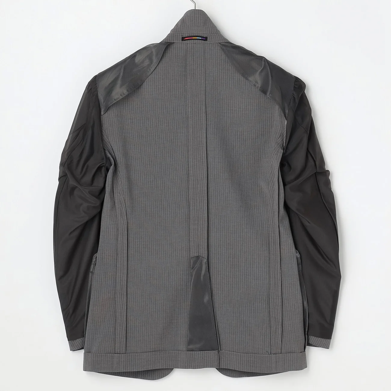 High Breathability Pinstripe Suit - Light Gray - Image 7