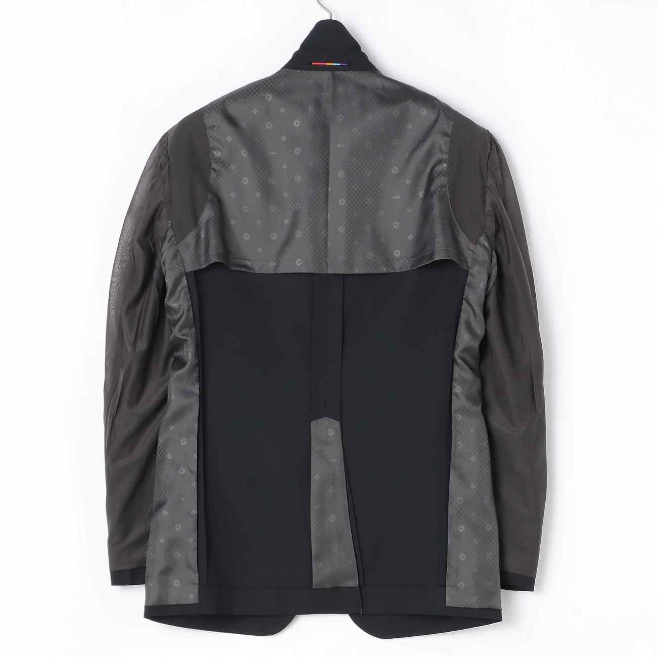 Shadow Stripe Wool Blend Suit with 2-Pant - Navy - Image 7