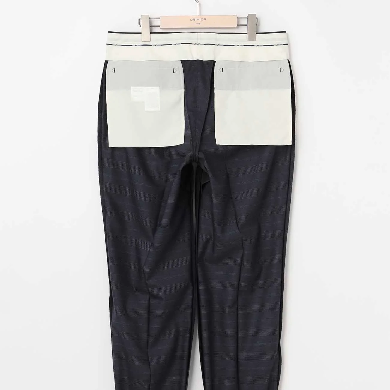 Smart Tech Check Suit - Navy - Image 12