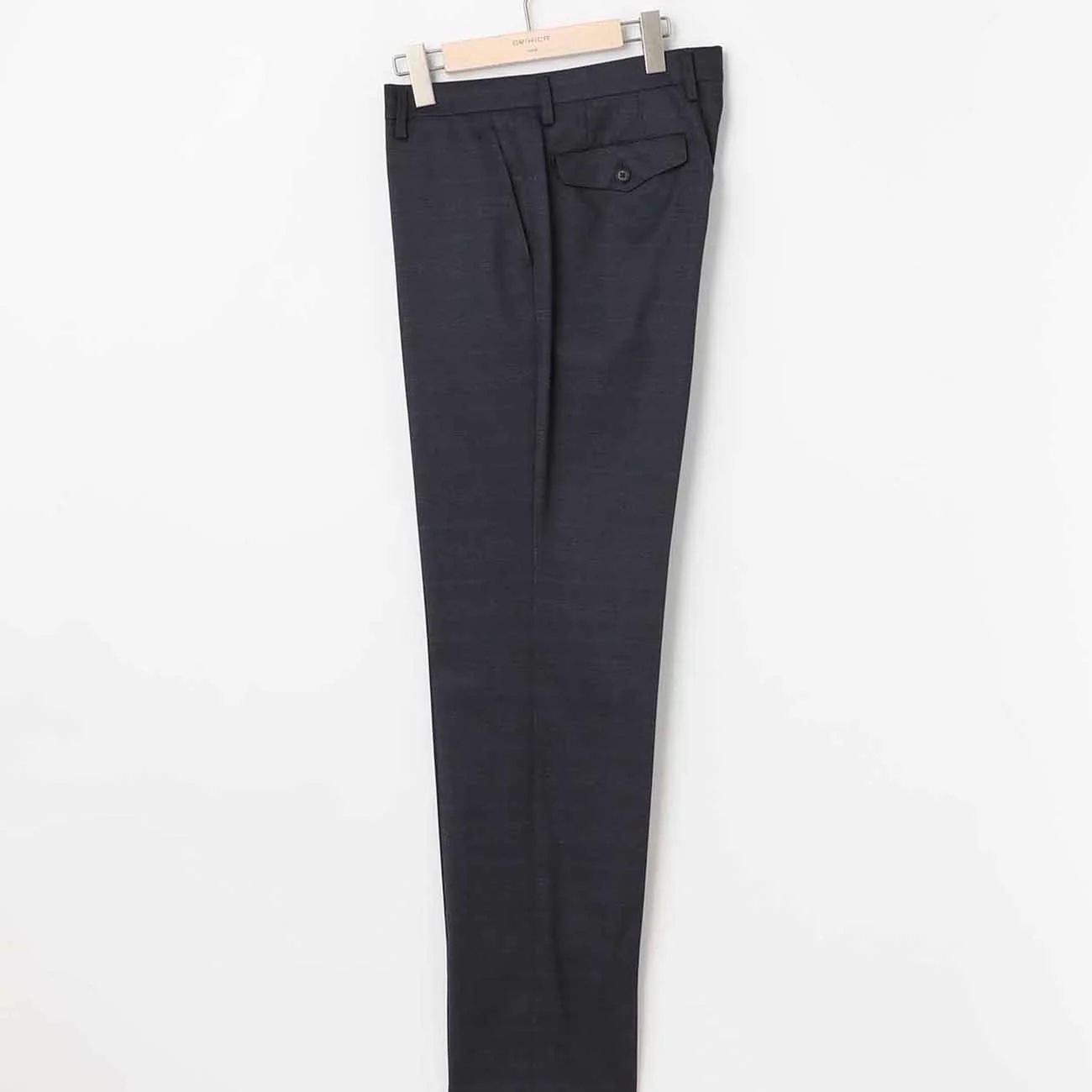 Smart Tech Check Suit - Navy - Image 8