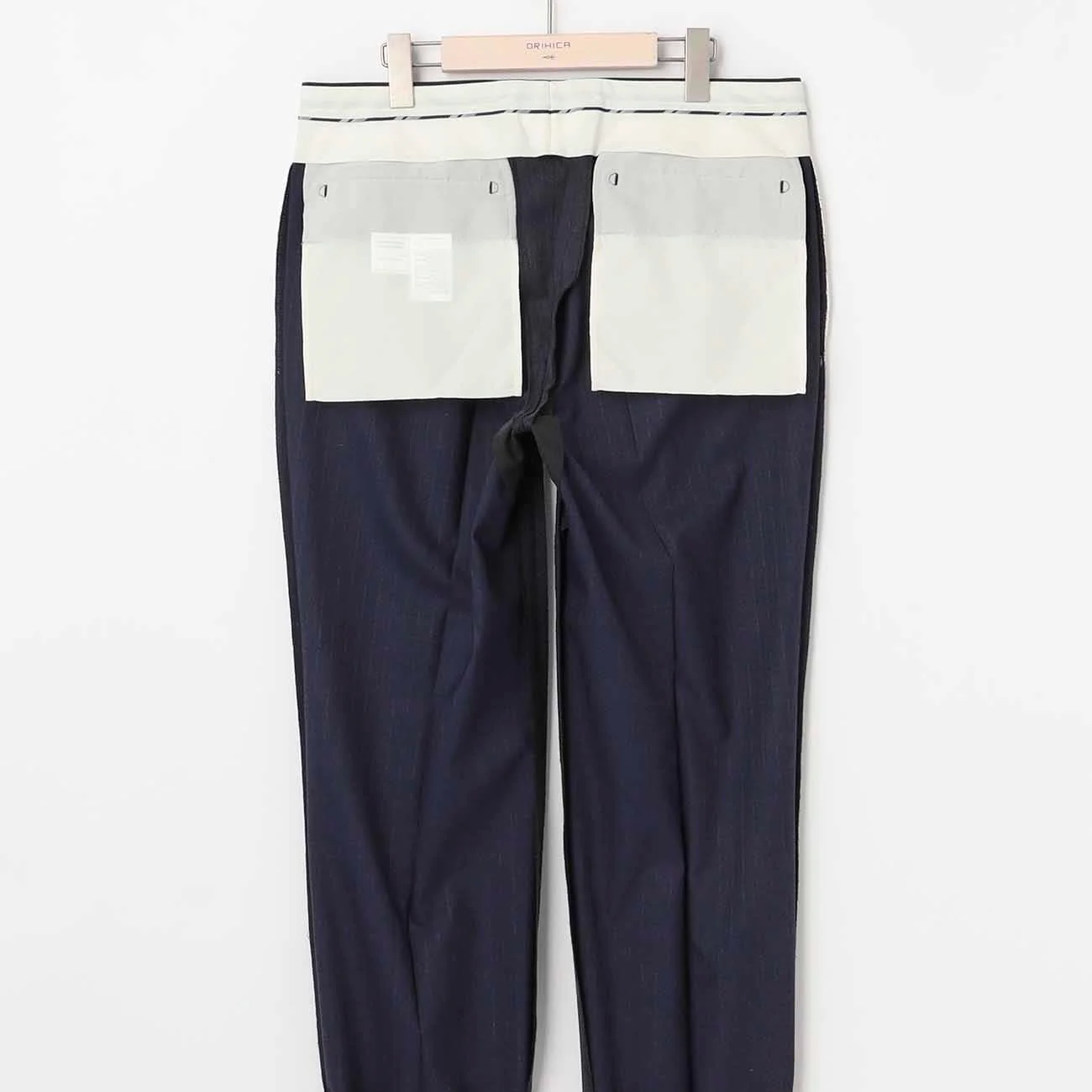 Smart Tech Stripe Suit - Navy - Image 12