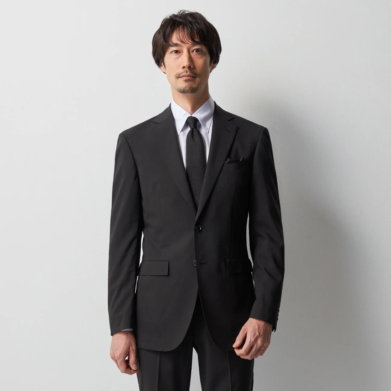 High-breathability Cool Touch Heat Block Suit with Side Adjuster - Black - Image 3