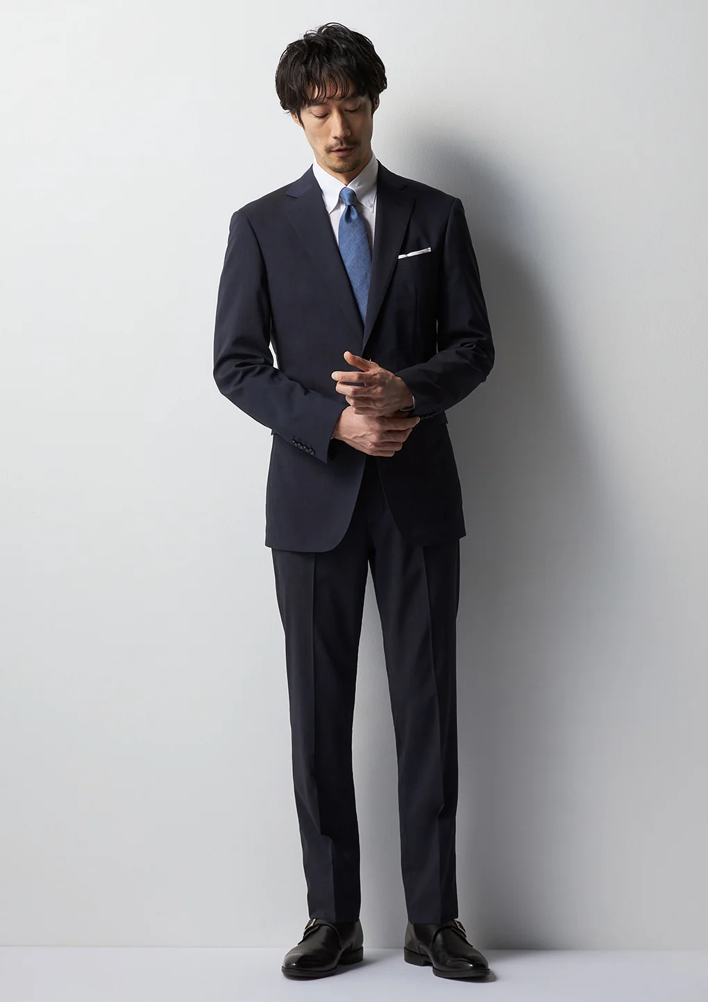 High-breathability Cool Touch Heat Block Suit with Side Adjuster - Navy - Image 18