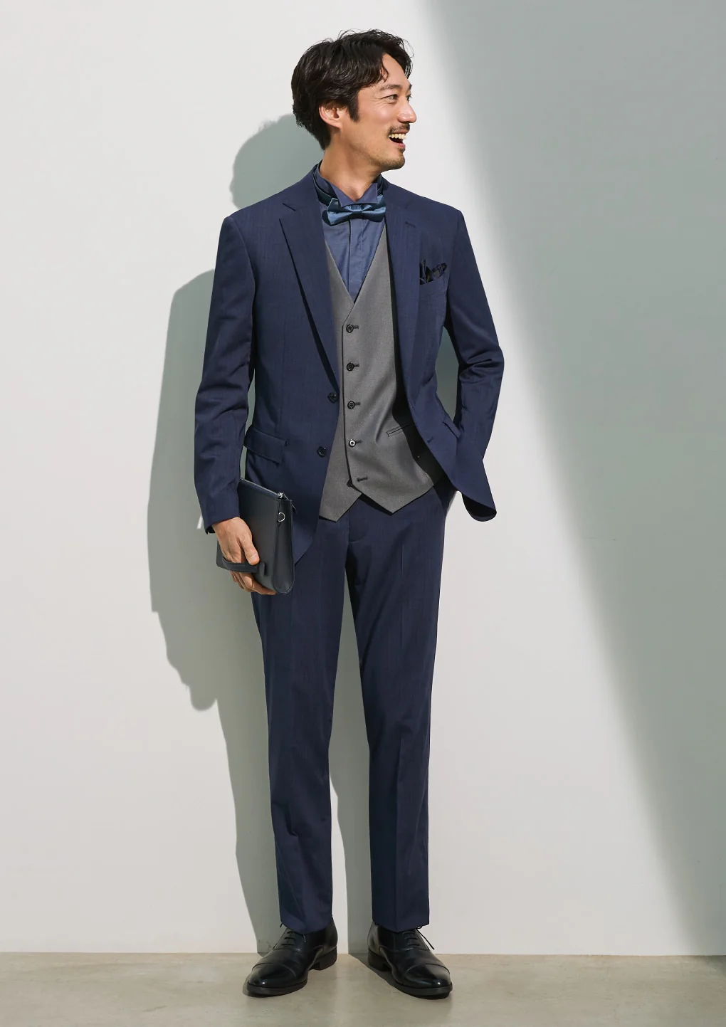 High-breathability Cool Touch Heat Block 2-Pant Suit with Side Adjuster - Blue - Image 19