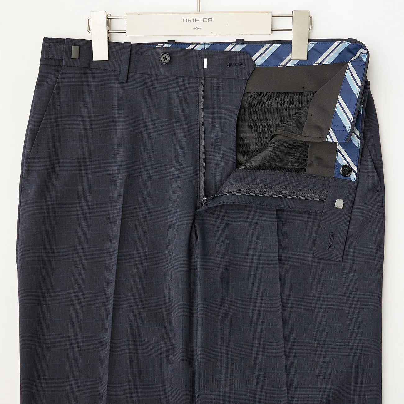 High-breathability Cool Touch Heat Block 2-Pant Suit with Side Adjuster - Navy - Image 11