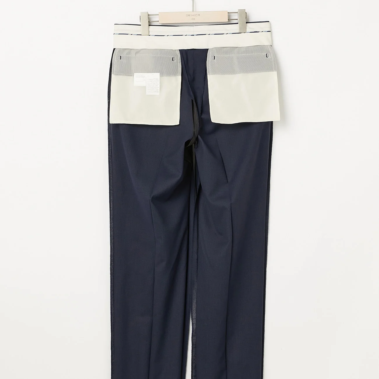 High-breathability Washable 2-Pant Suit - Navy - Image 13