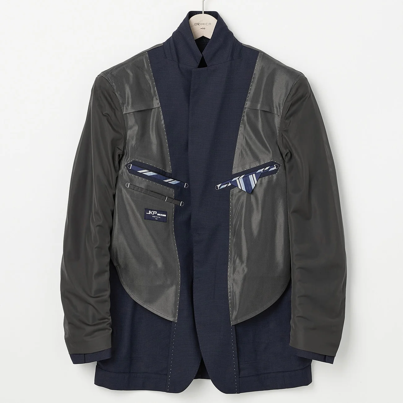 High-breathability Washable 2-Pant Suit - Navy - Image 7