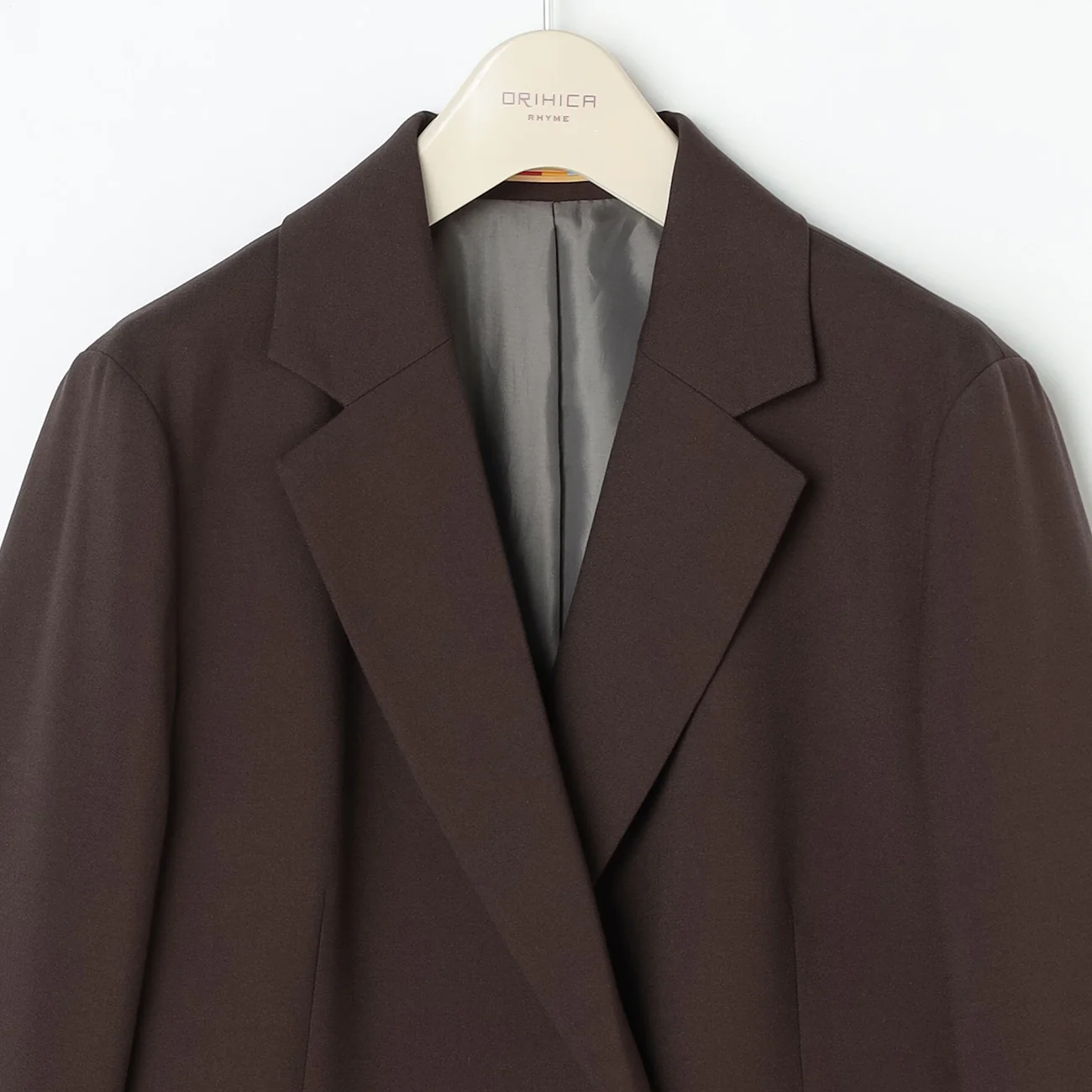 THE THIRD SUITS Double Breasted Jacket - Brown - Image 3