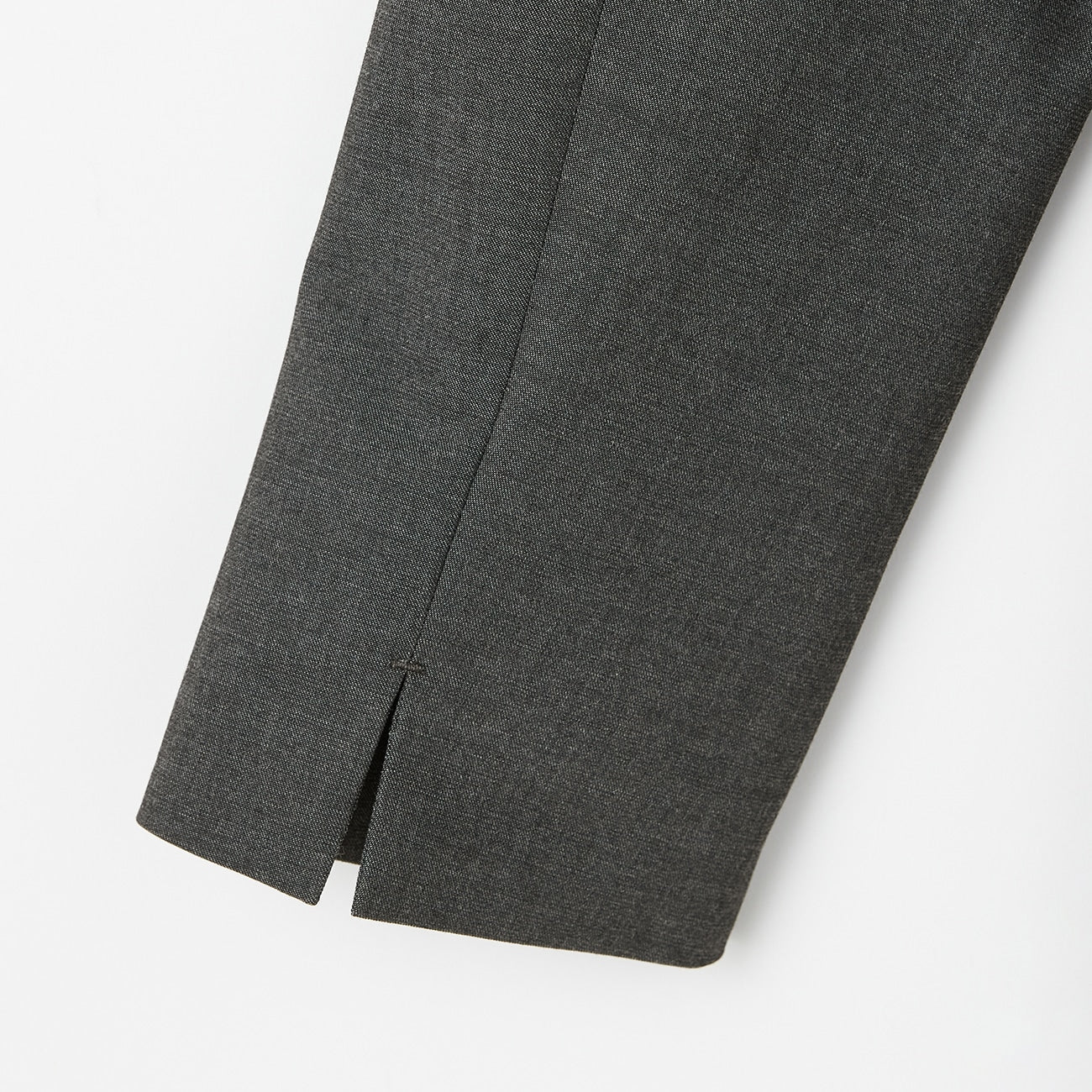 THE THIRD SUITS Chambray Double-Breasted Jacket - Medium Gray - Image 4
