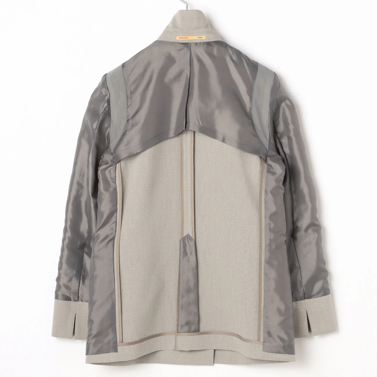 THE THIRD SUITS Double Breasted Jacket - Beige - Image 7