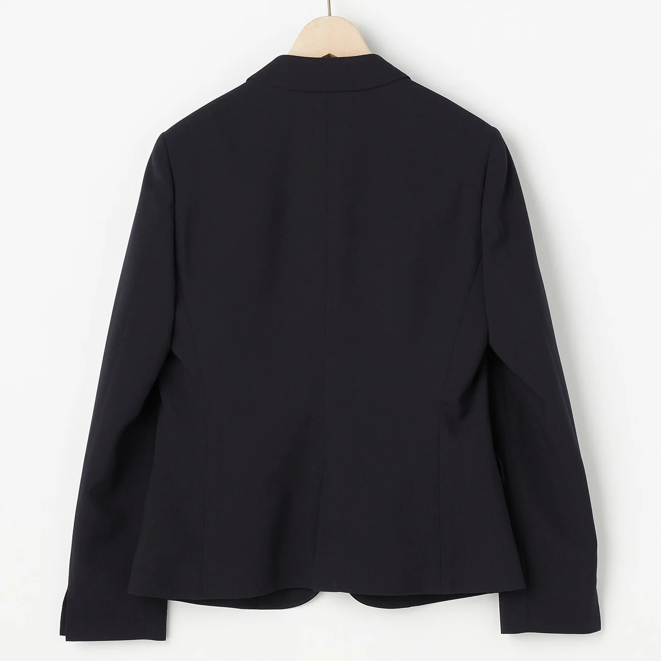 Washable Stretch Shadow Check Jacket - Navy - Image 2