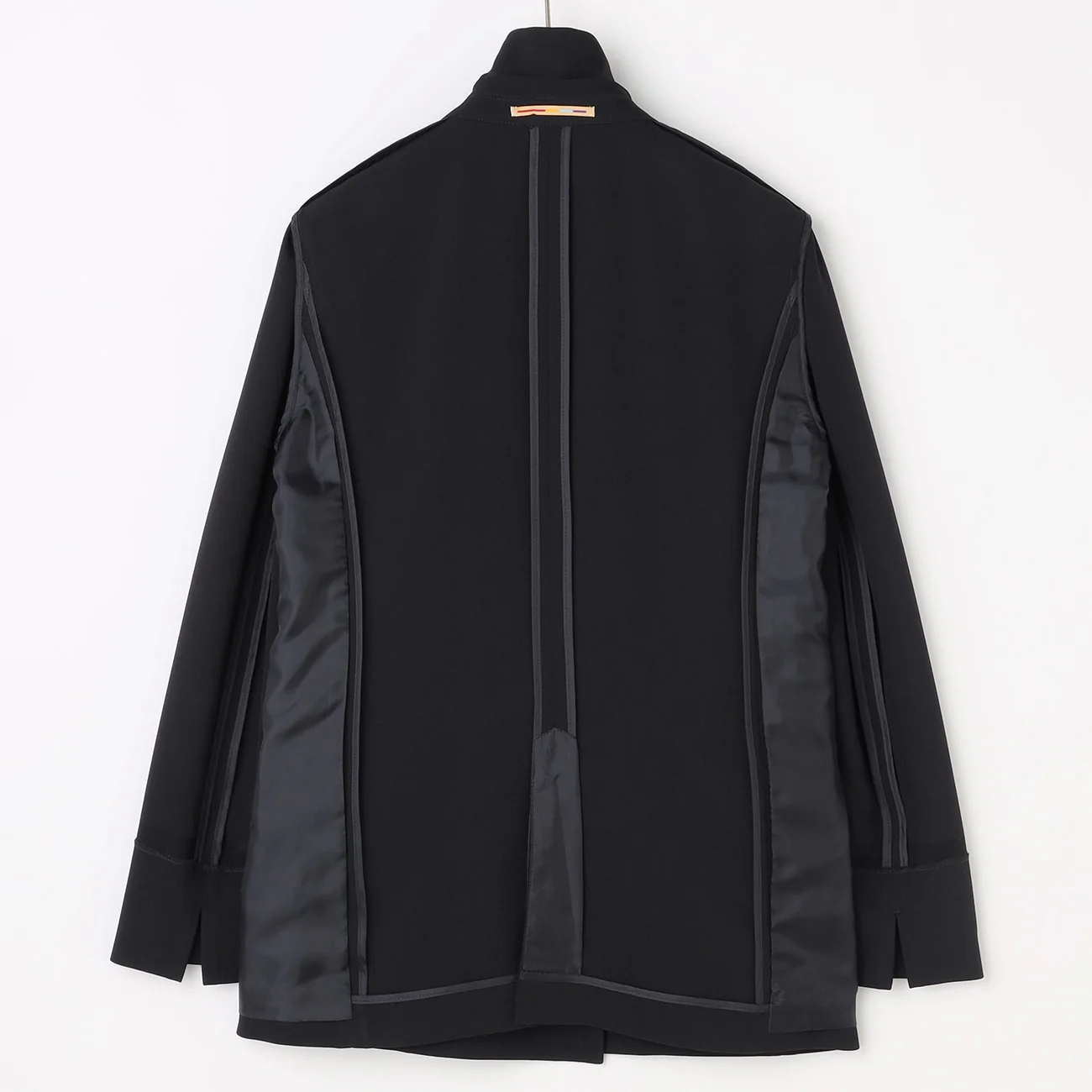 THE THIRD SUITS RIRANCHA Stretch Double-Breasted Jacket - Navy - Image 12