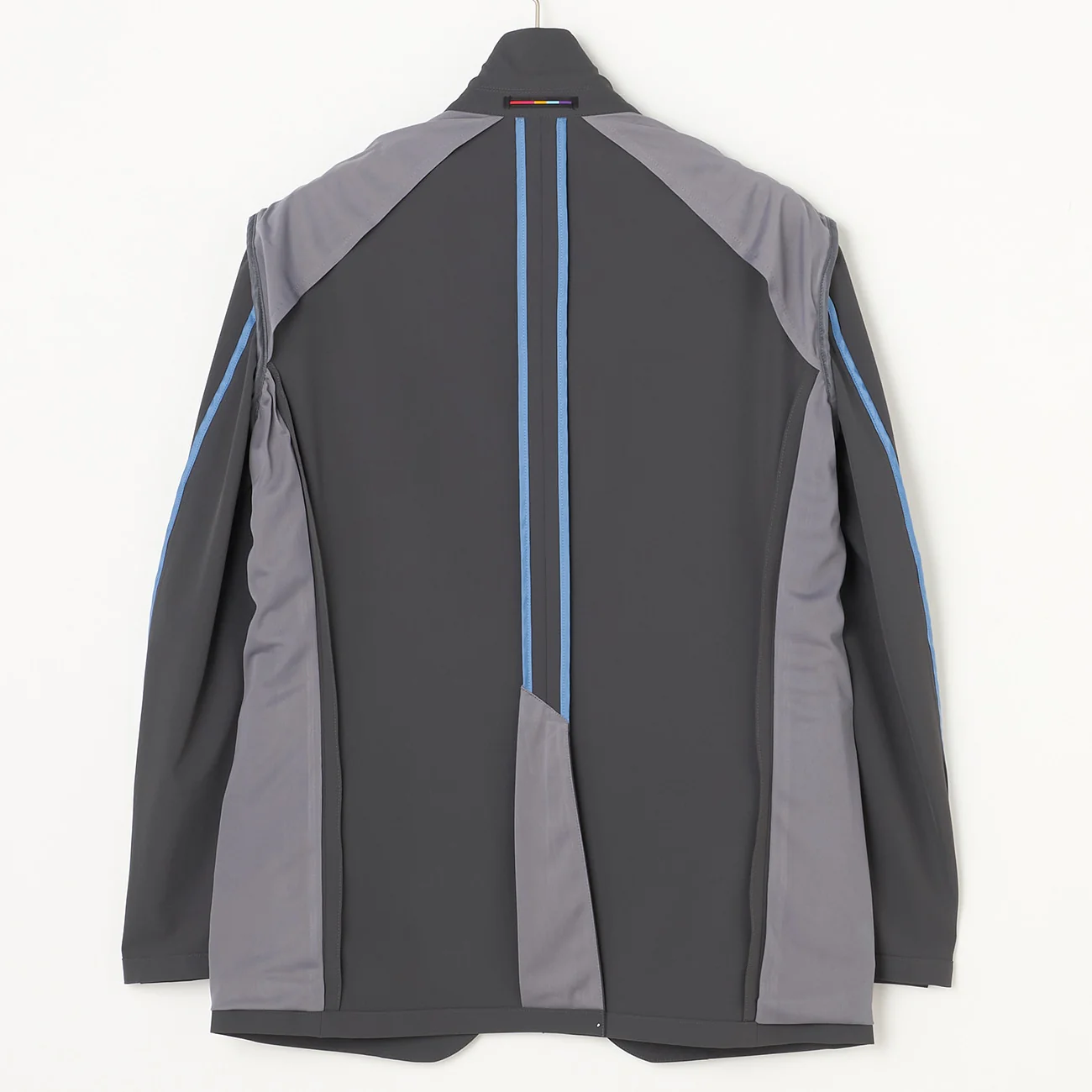 THE THIRD SUITS Water-Repellent Stretch Jacket - Charcoal Gray - Image 7