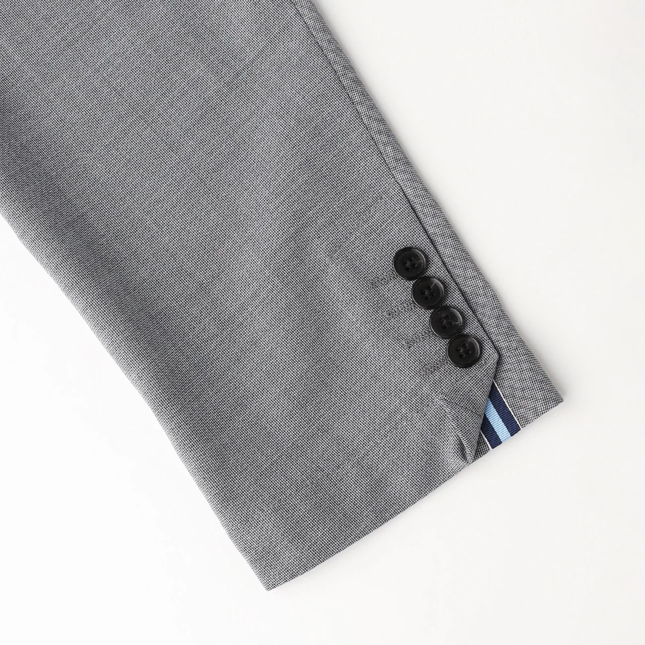 Super Cool High-breathability Pinhead Suit Jacket - Light Gray - Image 6