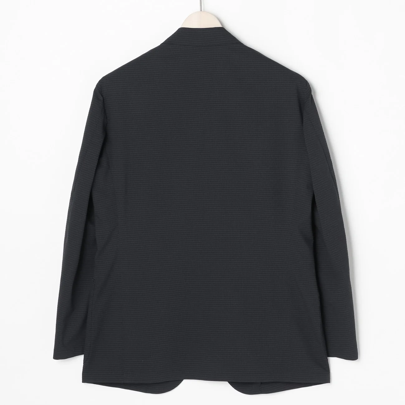 THE THIRD SUITS Japanese Fabric High-Breathability Seersucker Jacket - Navy - Image 10