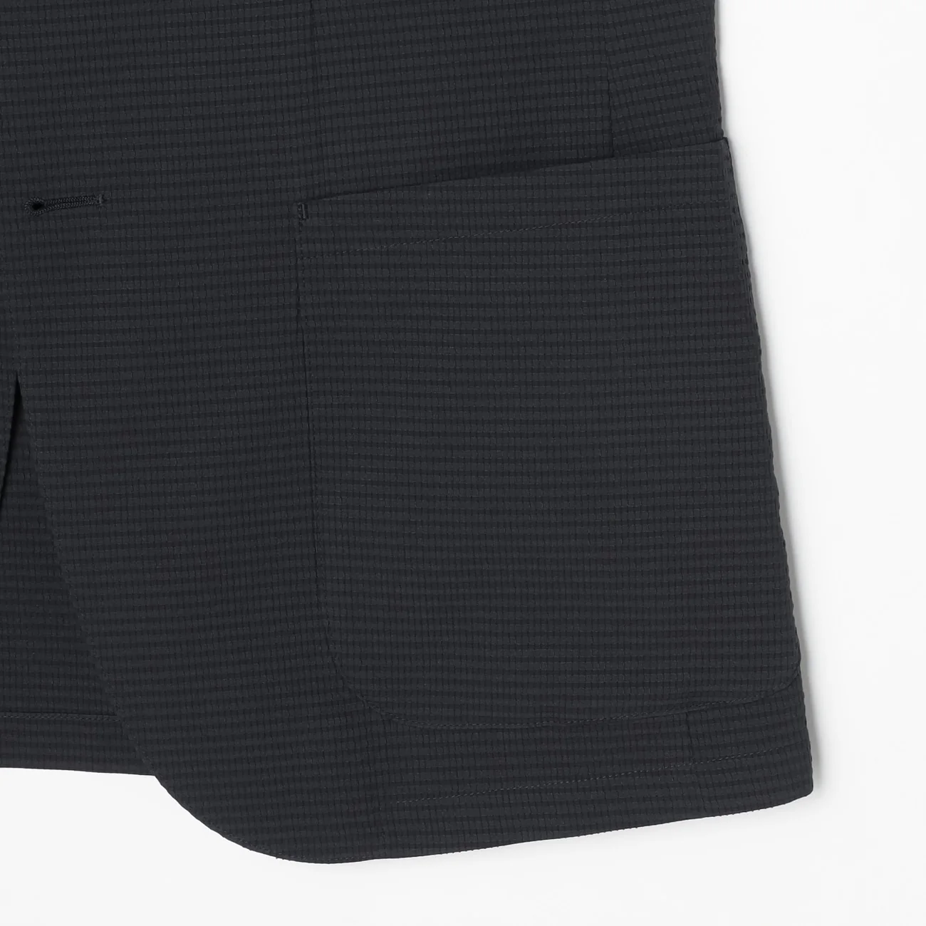 THE THIRD SUITS Japanese Fabric High-Breathability Seersucker Jacket - Navy - Image 13