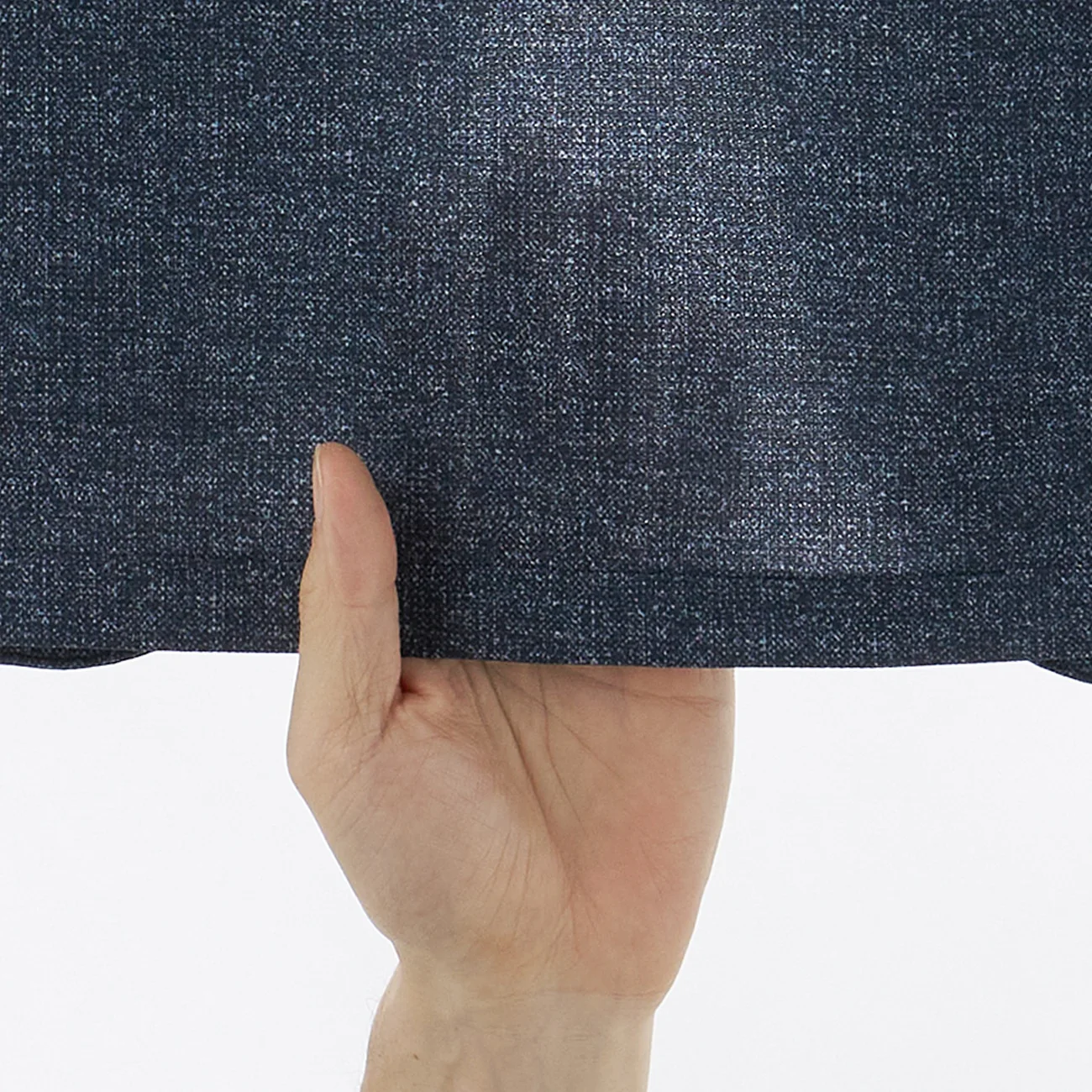 THE THIRD SUITS Japanese Fabric High-Breathability Denim-Like Suit Jacket - Navy - Image 10