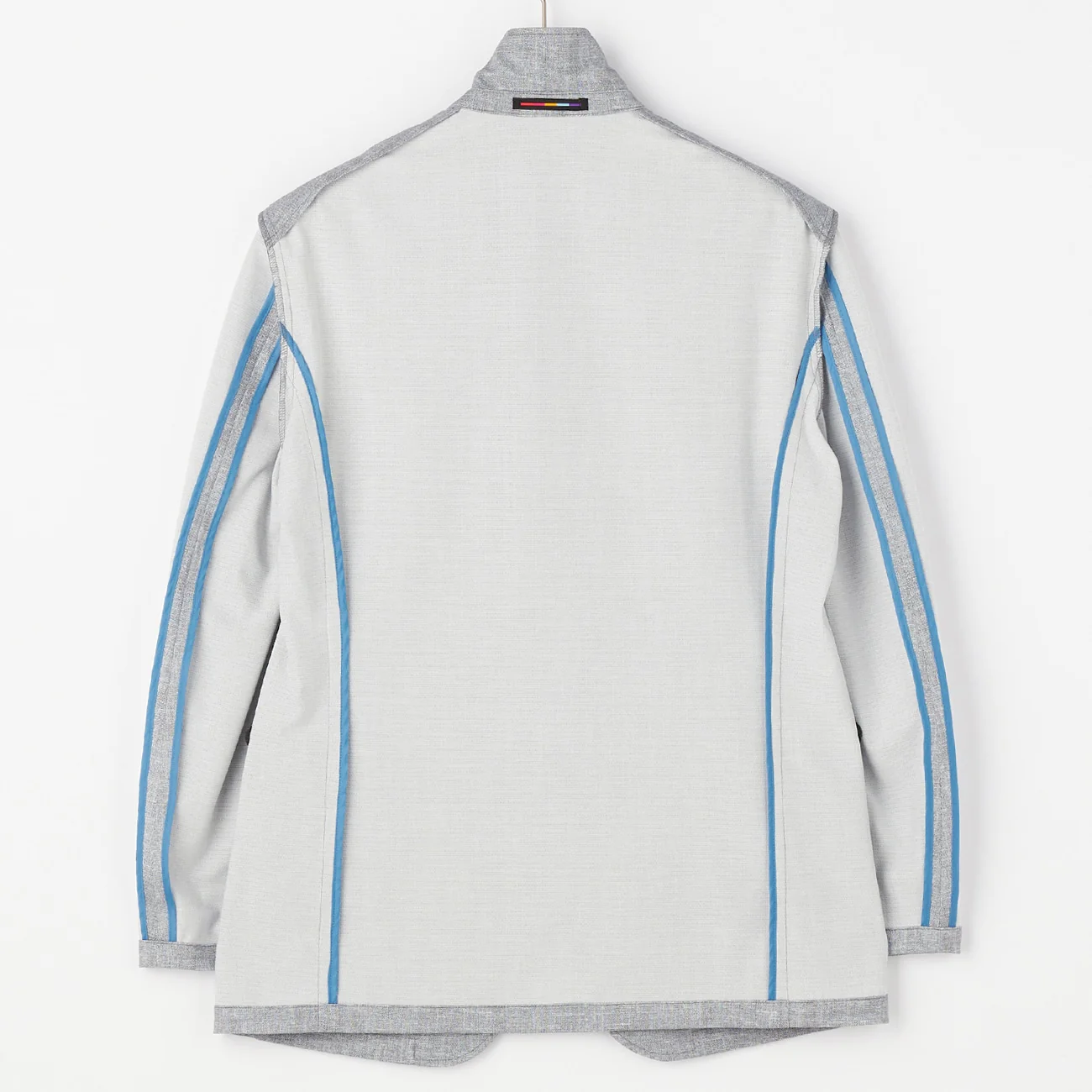 THE THIRD SUITS Japanese Fabric High-Breathability Tricot Jacket - Light Gray - Image 8