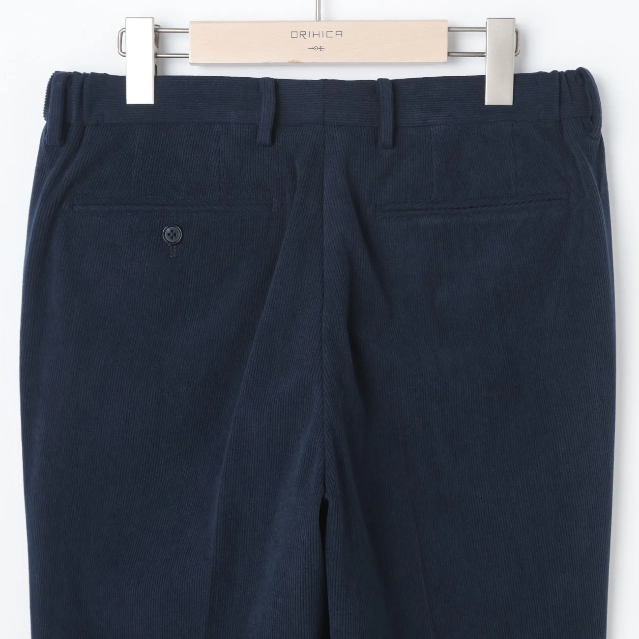 THE THIRD SUITS Corduroy Pants - Navy - Image 3