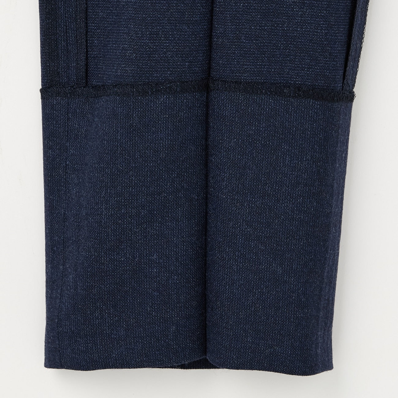 Solid Milled Wool Pants - Navy - Image 6