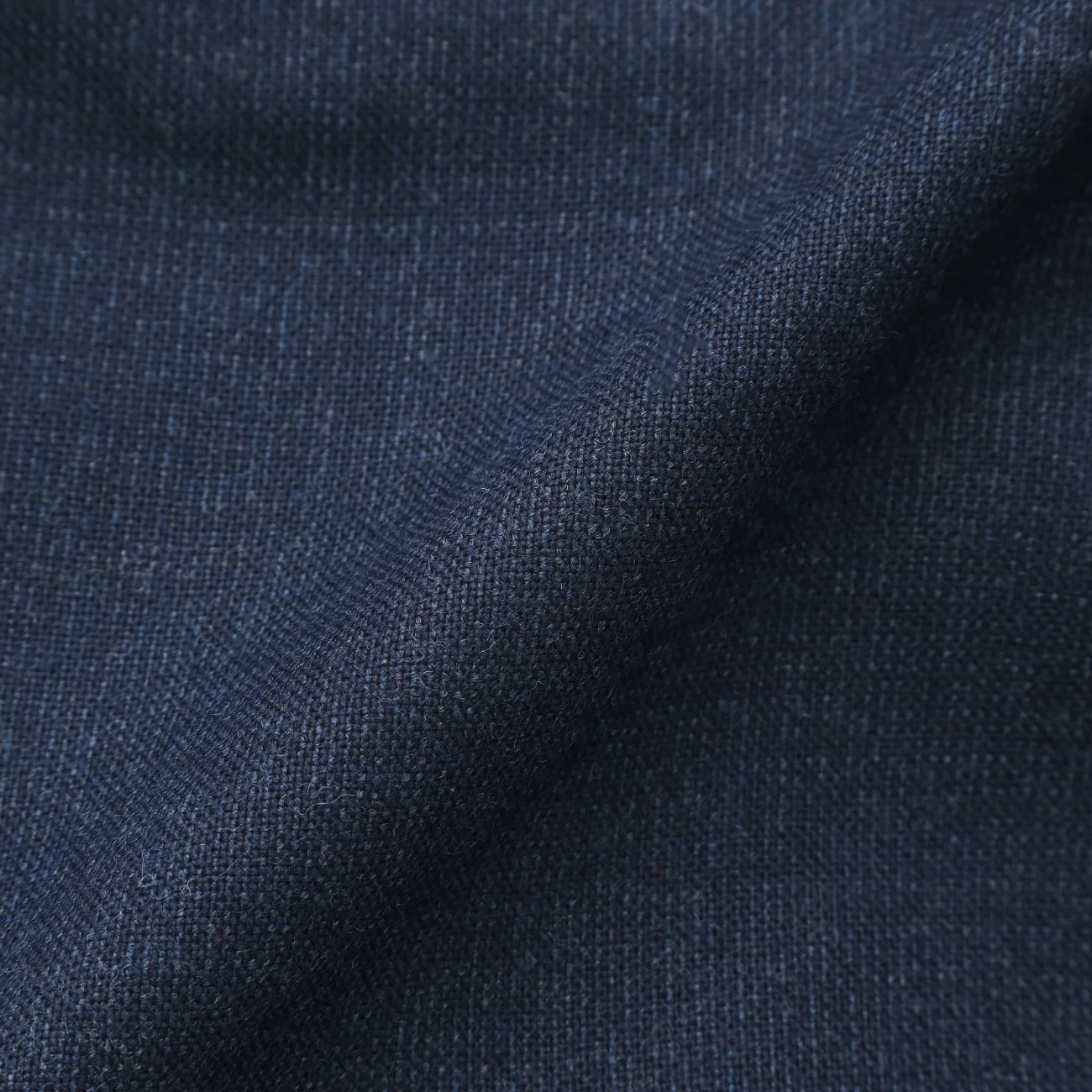Solid Milled Wool Pants - Navy - Image 7