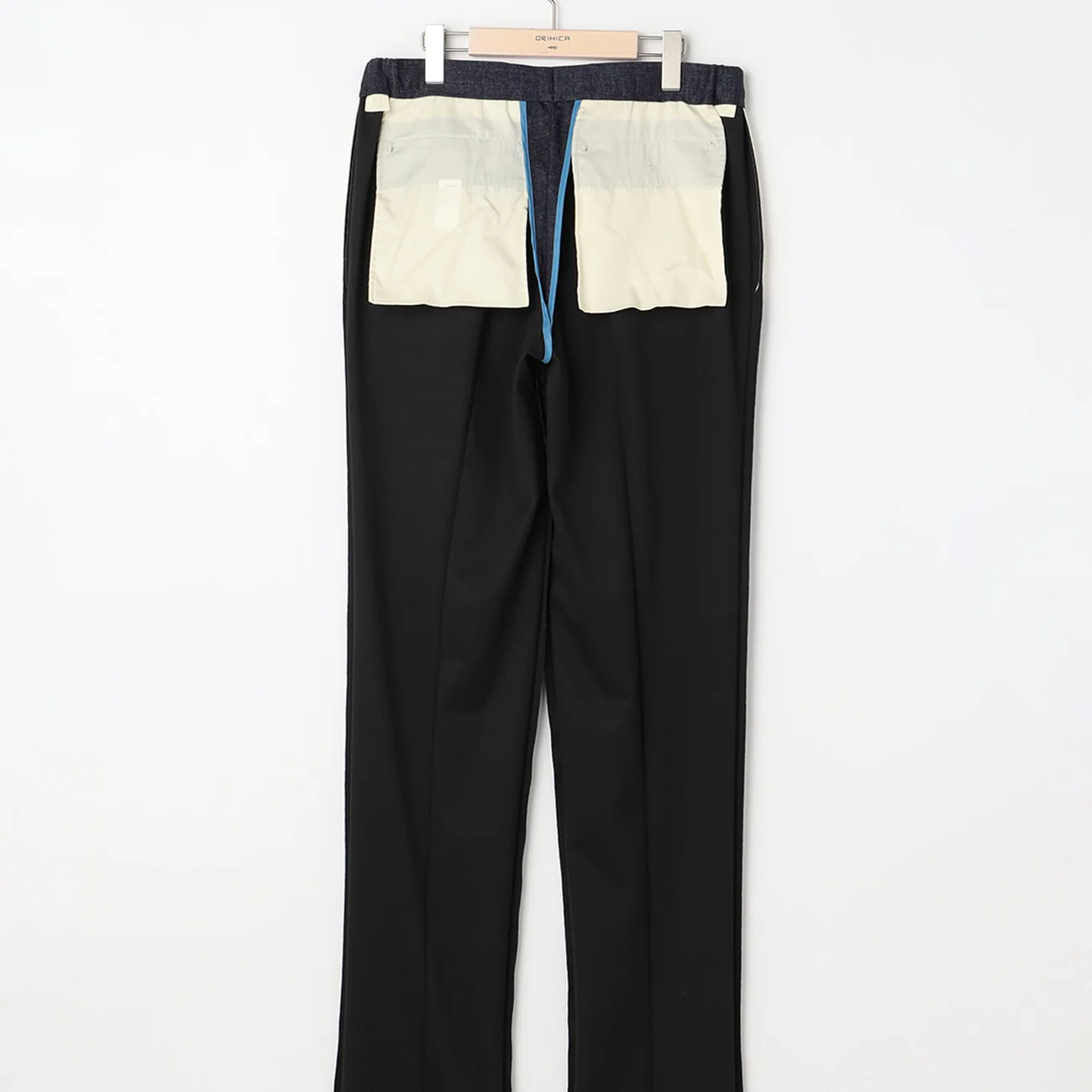 THE THIRD SUITS Denim-Like Pants - Navy - Image 5