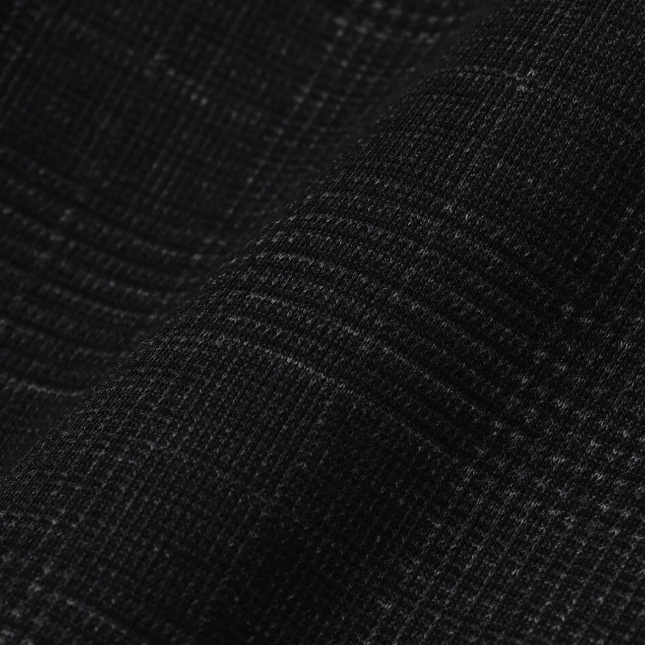 THE THIRD SUITS Glen Check Pants - Charcoal Gray - Image 7