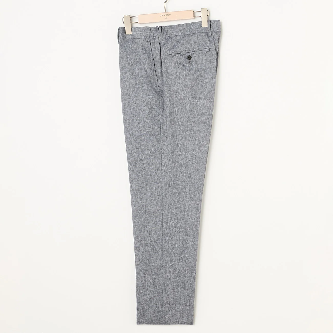 THE THIRD SUITS Washable Stretch Wool-Like Pants - Light Gray