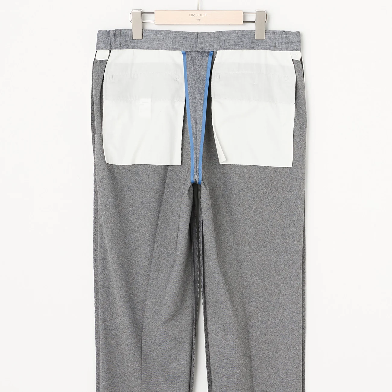 THE THIRD SUITS Washable Stretch Wool-Like Pants - Light Gray - Image 5
