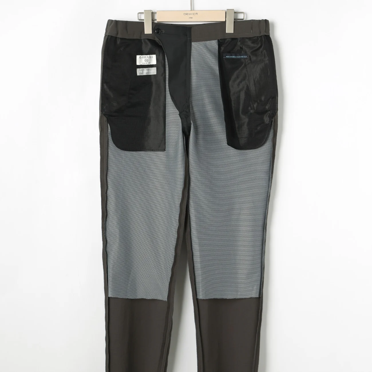 THE THIRD SUITS Plain Pants - Khaki - Image 4